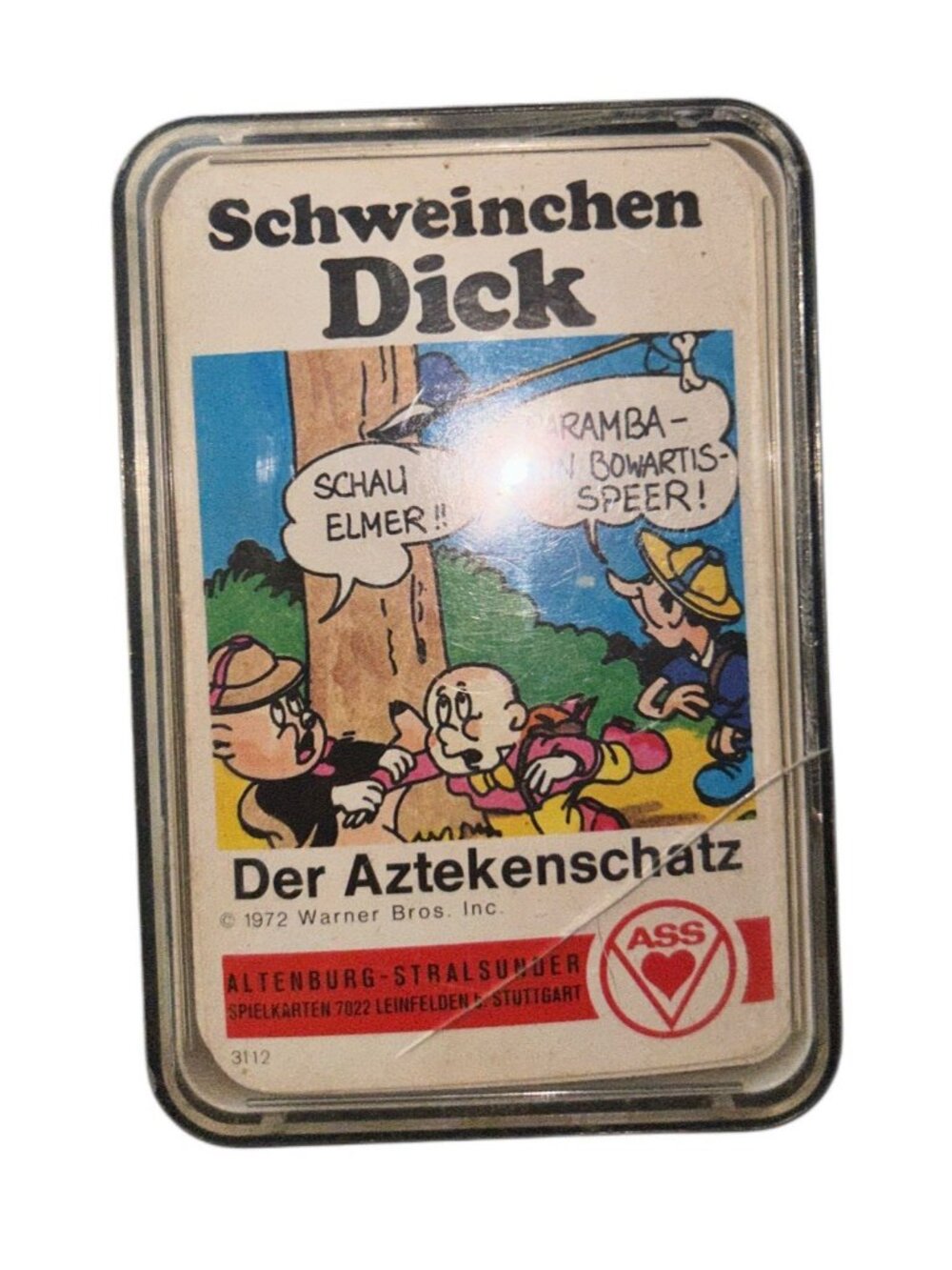 1972 Schweinchen Dick Vintage Der Aztekinschatz Warner Brothers Comic Cards